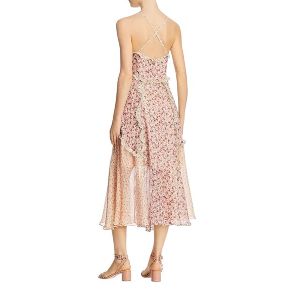 Rebecca Taylor Lucia Ruffled Floral Dress - Picture 5 of 11